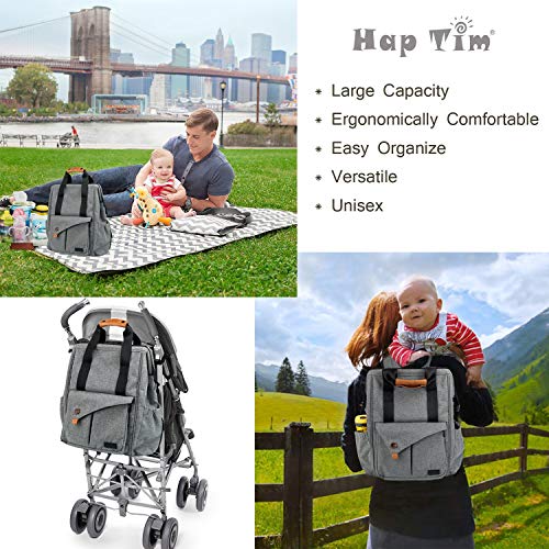 Hap Tim Multifunction Baby Diaper Bag Backpack Stroller Straps
