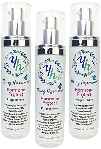 Hormone Protect (3-Pack) - Bioidentical Progesterone in an Organic Cream