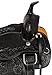 AceRugs Western Horse Saddle Pleasure Trail Riding Black Leather Premium TACK Set Bridle REINS Breastplate Full Quarter Bars (Black, 14)thumb 3