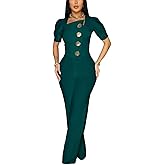 Elegant Jumpsuit for Women Dressy Sexy Plus Size Wide Leg Pant Suit One Piece Party Outfits