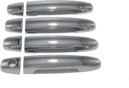 Amazon トヨタ 系 クローム メッキ ドア ハンドル カバー セット A 室外ドアハンドル 車 バイク