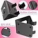 Cell Phone Stand, Ifecco Mobile Phone Holder for Tablet All Android Smartphones, iPhone 7 Plus iPad (Upgrade Black)