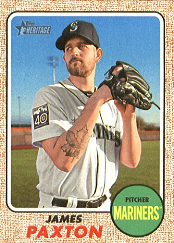 2017 Topps Heritage #546 James Paxton - NM-MT