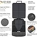 COZY GREENS Car Seat Protector with Thickest Padding - XL Size - Covers Full Carseat - Waterproof Under Child Baby Safety Seat - Durable Mat, Reinforced PVC Leather & 3 Large Pockets for Storage (XL)