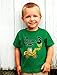 Tstars I'm Digging Being 3 Shirt - 3rd Birthday Outfit with Digger Truck - Construction Tee for Toddler Boys4T Green
