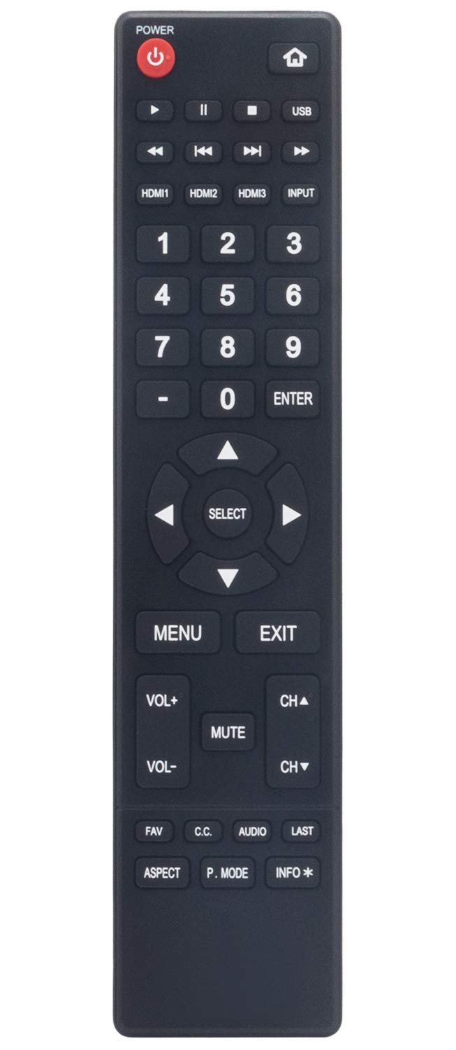 ALLIMITY CHH5 Remote Control Replace for Changhong TV LE40D307 LE43D307 LE50D307 LE55D307 LE43D307 UD55D507