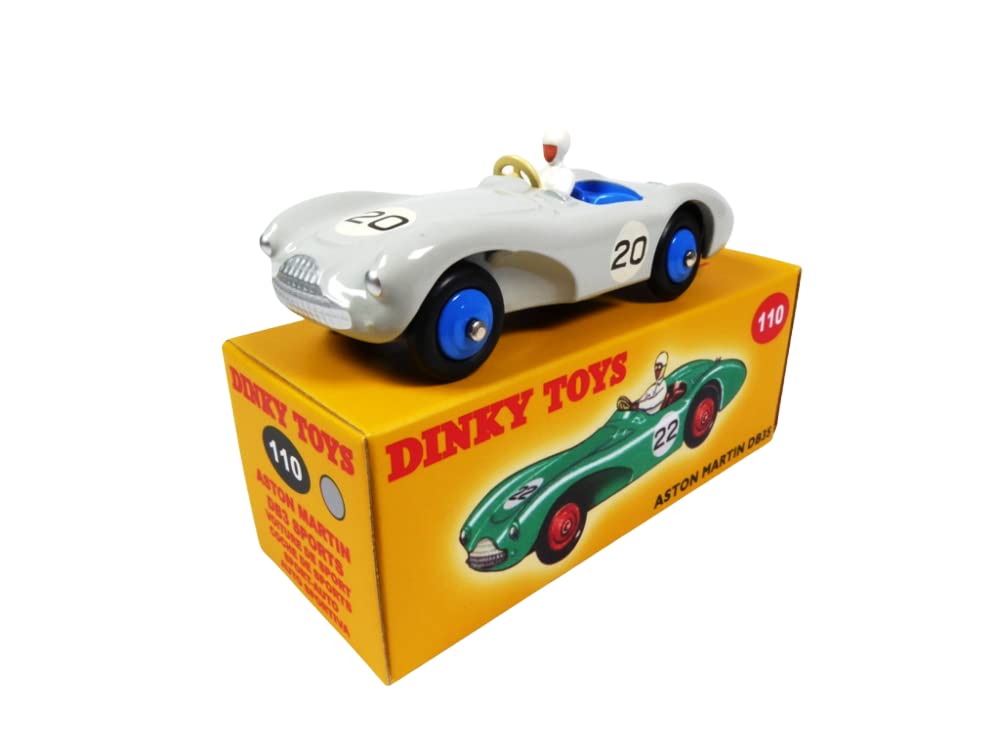 OPO 10 - Dinky Toys DeAgostini car compatible with Aston Martin DB3 S gray - 110