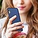 VANMASS iPhone X Case Matte Finish Flexible Soft Gel TPU Sleek Cover Shell Thin Slim Fit Apple Original Natural Touch Apple iPhone X - Dark Blue
