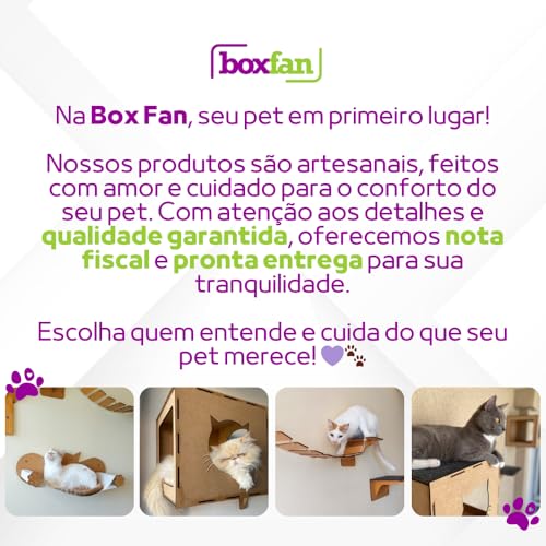 BOXFAN Kit Arranhador para Gatos Protetor de Sofá e Cama Box (Kit com 2 Arranhadores - Kit com 4 Arranhadores) (4 Arranhadores)