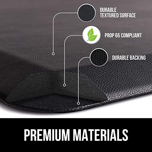 Gorilla Grip Anti Fatigue Cushioned Kitchen Floor Mats, Thick Ergonomic
