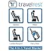 TRAVELREST 4-in-1 Travel Blanket – Wearable Blanket, Pillow & Body Wrap, Lightweight, Compact & Cozy with Carry Case, Travel Friendly, Comfort, Ideal for Airplanes, Long Flights, Road Trips - Gray