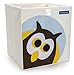Foldable Cube Storage Bin Box for Nursery or Kids Toys (Owl)
