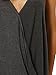 Romwe Women's V Neck Strappy Loose T-Shirt Tank Top Vest Blouses Grey XL
