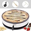 Duronic-Crepe-Maker-PM131-33cm-Electric-Pancake-Machine-1300W-Cook-Traditional-French-Crepes-and-Galettes-Large-13-Non-Stick-Hot-Plate-Adjustable-Temperature-Includes-Creperie-Utensils Duronic Crepe Maker PM131 | 33cm Electric Pancake Machine | 1300W | Cook Traditional French Crêpes and Galettes | Large…