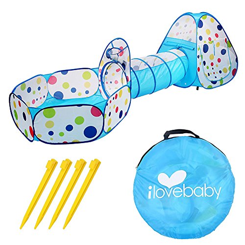 baby play tunnel crawling