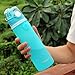 ValourGo Collapsible Water Bottle - 21 Ounce Sport Silicone Foldable BPA Free Travel Water Bottle