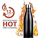 Ezire 17oz Water Bottle Double Wall Vacuum Insulated Water Bottle Stainless Steel Water Bottle Leak-Proof Keep 24 Hours Cold Perfect for Outdoor Sports Camping Hiking Cycling