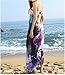 Akery Women's Chiffon Robe Beach Dress Swimsuit Cover Up Beachwear,One Size,Blue