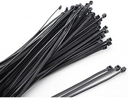 100 x Cable Tie 2.5-203mm Black