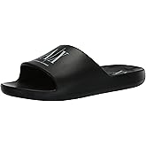 Armani Exchange mens Icon Project Logo Slip-on Slide Sandal