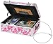 Vaultz Locking Storage Chest/Dorm Storage with Combination Locks, Pink, 19 x 7.5 x 14 inches (VZ03806)