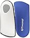 Powerstep Unisex Adult Pinnacle 3/4 Insole, Blue/Light Blue, Men S 9-9.5 / Women S 11-11.5 US