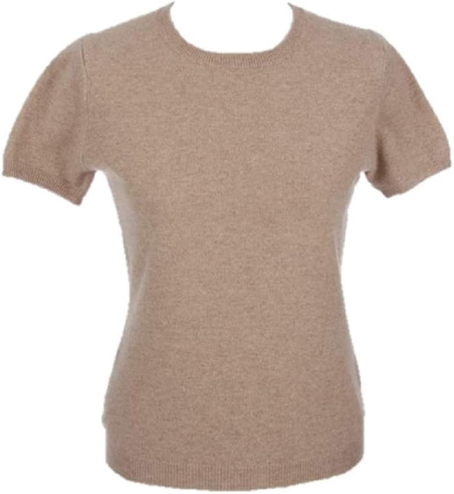 Short sleeve cashmere top Clearance