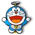 Doraemon Enamel Pin - Brooch & Keychain Gift Set