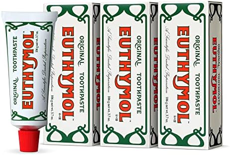 Ethonal Toothpaste Euthymol THREE PACKS of Euthymol Original Toothpaste [Personal Care ...