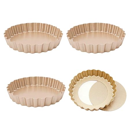 Ancdream 4 pulgadas pulgadas Bottom Mini de tarta sartenes ...