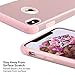 ULAK iPhone X Case for Girls, iPhone Xs Case, Slim Hybrid Protective Soft Rubber & Silicone Hard PC Back Cover Dual Layer Shock Absorption Cover for Apple iPhone X/Xs 5.8 inch, Rose Gold