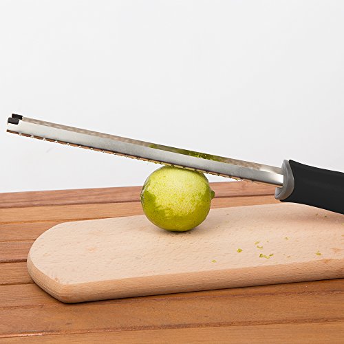 image for SqueeZard Lemon Zester Grater-Professio Stainless Steel Blade for Citr