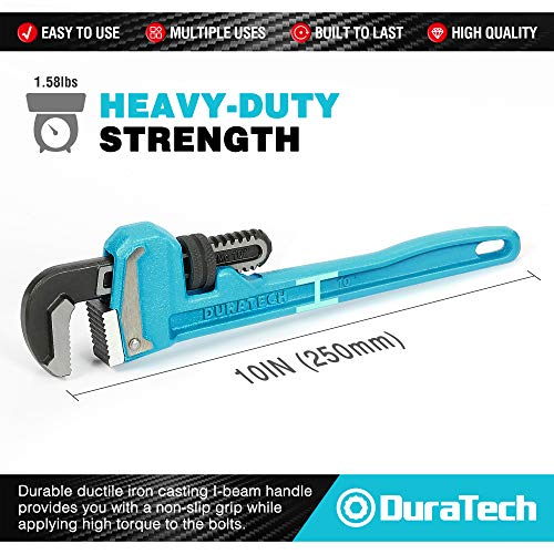 RIDGID 31010 10" Straight Pipe Wrench - View #8