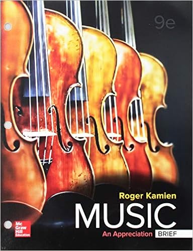Looseleaf For Music An Appreciation Brief Connect Access Card Kamien Roger 9781260087437 Amazon Com Books