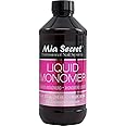 Mia Secret Liquid Monomer 8 oz. Professional Acrylic Nail System - MMA FREE - Made in the USA