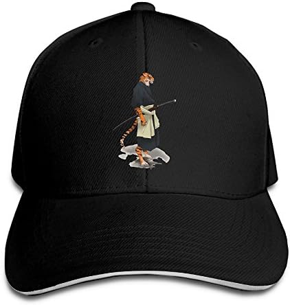 SMZYSM Tiger Japanese Warrior Unisex Sandwich Caps Cool Snapback Hats Funny Trucker Hats Graphic Snapback Cap