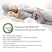 TAMPOR Memory Foam Contour Pillow Hypoallergenic Neck Pillow for Sleeping, Extra Gift Pillow Cover, Cervical Pillow for Side and Back Sleeper, Standard