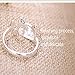 S&E Women's 925 Sterling Silver Rings Simple Cute Cat Design Opening Finger Ring (Cute Cat)