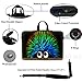 Meffort Inc 15 15.6 inch Neoprene Laptop Sleeve Bag Carrying Case with Hidden Handle and Adjustable Shoulder Strap - Cute Porcupine Design