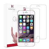 Kantou Screen Protector Compatible for iPhone 7 / iPhone 8, 2 Pack HD Clear Tempered Glass Screen Protector, 9H Hardness, Ultra-Thin, 3D Touch, Anti-Fingerprints, Compatible for iPhone 7 / iPhone 8