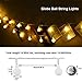 Globe String Lights, 40 LED Waterproof Decorative String Lights Outdoor, IP 65, Battery Operated Starry Fairy Lights for Patio, Christmas, Garden, Wedding, Parties