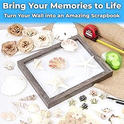 Super-Sturdy, Real Wood 8x8 Shadow Box Frame