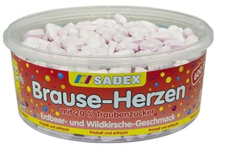 Sadex Brause Herzen 600 Stück
