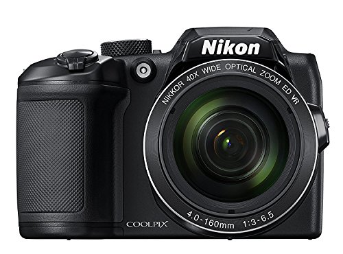 Nikon-COOLPIX-B500-16MP-40x-Optical-Zoom-Digital-Camera-Bundle-w-Batteries-Cap-Cables-and-More-Black