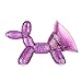 Case-Mate - Phone Holder - STAND UPS - Balloon Dog - Phone Stand - Sheer Crystal - Purple