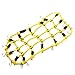 Yellow 1/10 RC Elastic 18x9cm Luggage Net with Hook for 1:10th RC Vehicles RC Crawler Truck Car D90 Roof Rack