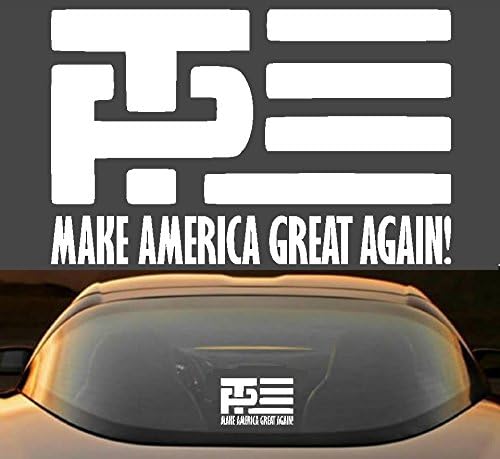 7" DONALD TRUMP MAKE AMERICA GREAT AGAIN REPUBLICAN VINYL DECAL STICKER