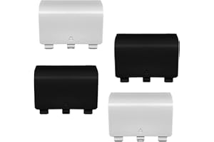 CAOXIONG 4 Pack Battery Cover for Xbox Series X/S Controller Cover[NOT for Xbox One & One X/S]Battery Back Cover for Xbox Series X/S Controller,Battery Back Shell Covers Replacement for Xbox Series X/S