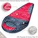 Rovor Couzy 40 Degree Mummy Sleeping Bag with Included Stuff Sack | the Couzy Sleeping Bags for Adults have a 40 Degree Comfort Rating Which Allows for Multi-Season Use