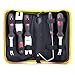 Fstop Labs 5 Pack Set Auto Trim Door Panel, Stainless Steel Window Molding Upholstery Fastener Clip Removal Tool Kit, Trim Upholstery Removal Kit, Trim Removal Tools Panel with Storage Bag